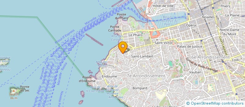 localisation de l'entreprise MONSIEUR FRANCOIS LANDRIOT à MARSEILLE