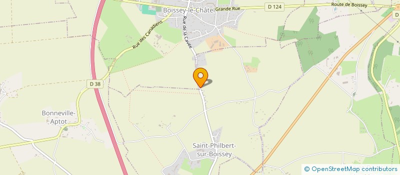 localisation de l'entreprise MONSIEUR FRANCOIS LANNIAUX à SAINT-PHILBERT-SUR-BOISSEY