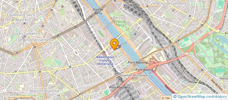 localisation de l'entreprise MONSIEUR FRANCOIS LAPEYRONIE  PARIS