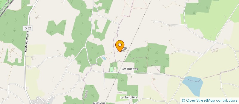 localisation de l'entreprise MONSIEUR FRANCOIS LAPLACE  MORANNES SUR SARTHE-DAUMERAY