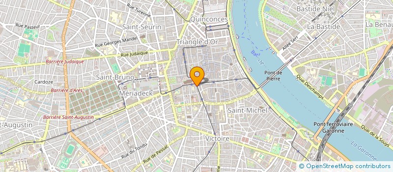 localisation de l'entreprise MONSIEUR FRANCOIS LAPLAUD  BORDEAUX