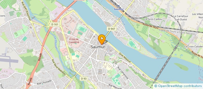 localisation de l'entreprise MONSIEUR FRANCOIS LATOUR à SAUMUR