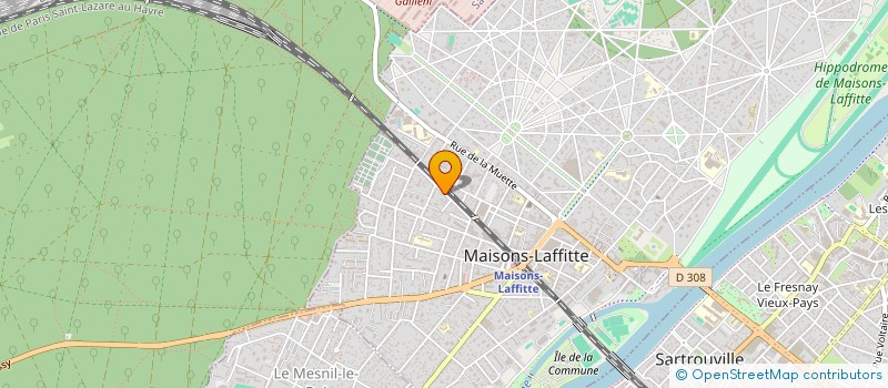 localisation de l'entreprise MONSIEUR FRANCOIS LAUPRETRE  MAISONS-LAFFITTE