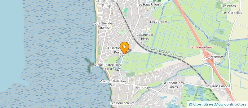 localisation de l'entreprise MONSIEUR FRANCOIS LAURENT à CHATELAILLON-PLAGE