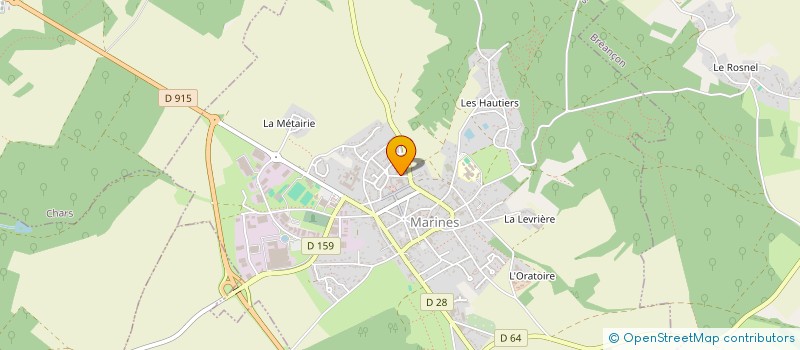 localisation de l'entreprise MONSIEUR FRANCOIS LAURENT  MARINES