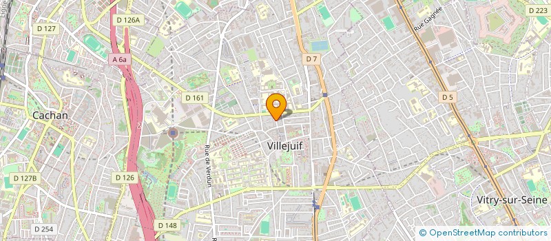 localisation de l'entreprise MONSIEUR FRANCOIS LAVAL à VILLEJUIF