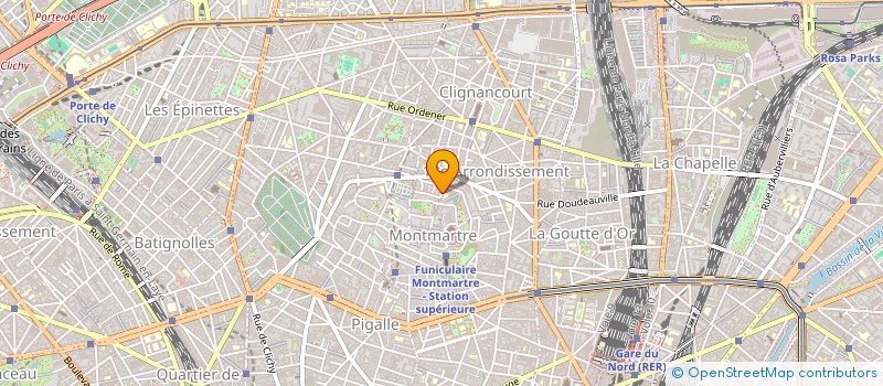 localisation de l'entreprise MONSIEUR FRANCOIS LAVIE  PARIS