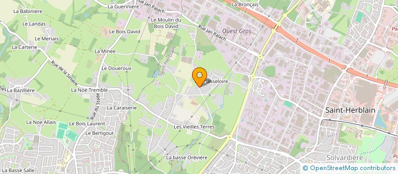 localisation de l'entreprise MONSIEUR FRANCOIS LE BARH à ST-HERBLAIN