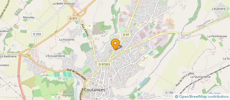 localisation de l'entreprise MONSIEUR FRANCOIS LE BRIS  COUTANCES