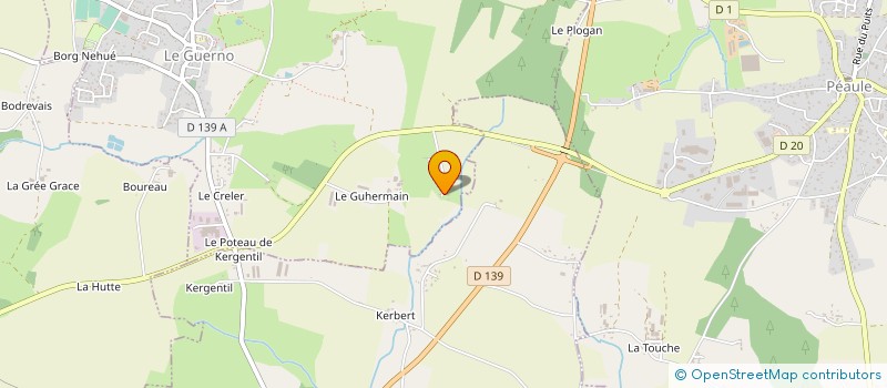 localisation de l'entreprise MONSIEUR FRANCOIS LE CADRE  MUZILLAC