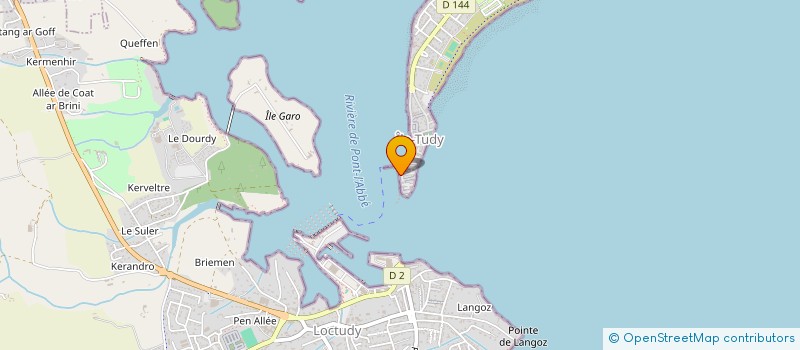 localisation de l'entreprise MONSIEUR FRANCOIS LE CLECH  ILE-TUDY