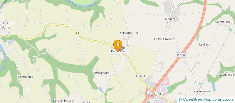 localisation de l'entreprise MONSIEUR FRANCOIS LE DROGO à PLUMELIAU-BIEUZY