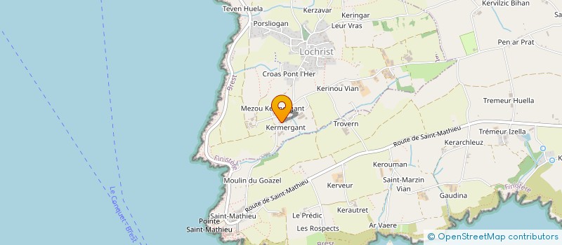 localisation de l'entreprise MONSIEUR FRANCOIS LE GALL  TREBABU