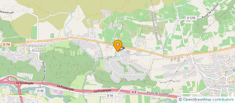 localisation de l'entreprise MONSIEUR FRANCOIS LE GOAZIGO  CHATEAUNEUF-LE-ROUGE