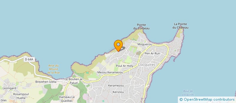 localisation de l'entreprise MONSIEUR FRANCOIS LE GOFF  LOCQUIREC