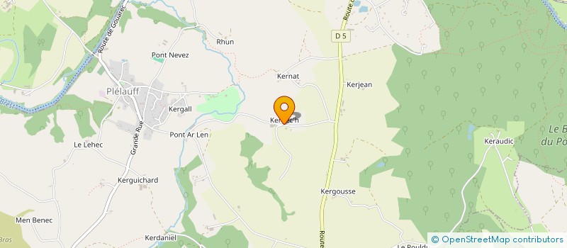 localisation de l'entreprise MONSIEUR FRANCOIS LE GOFF  SAINT-IGEAUX