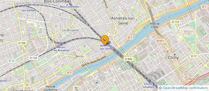 localisation de l'entreprise MONSIEUR FRANCOIS LE GUEN à ASNIERES-SUR-SEINE