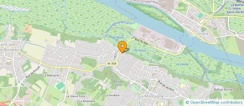 localisation de l'entreprise MONSIEUR FRANCOIS LE JORT  LA MONTAGNE