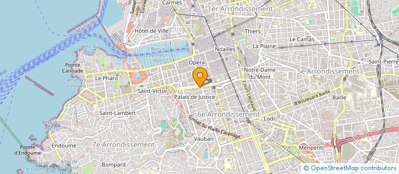 localisation de l'entreprise MONSIEUR FRANCOIS LE LOUER  MARSEILLE