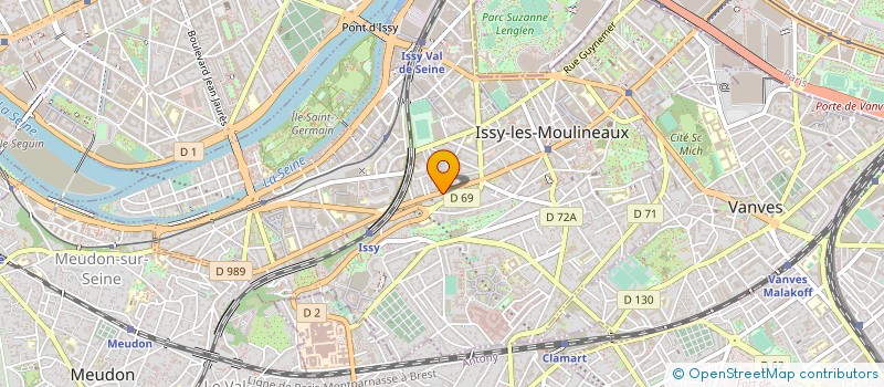 localisation de l'entreprise MONSIEUR FRANCOIS LE MASNE DE CHERMONT à ISSY-LES-MOULINEAUX