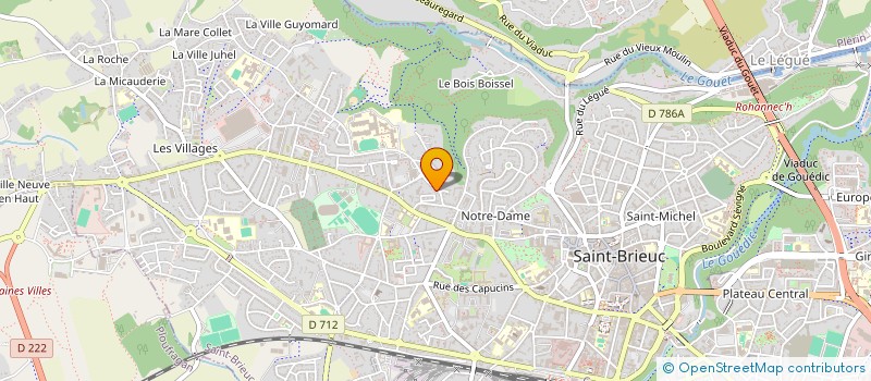localisation de l'entreprise MONSIEUR FRANCOIS LE MOIGNE à SAINT-BRIEUC