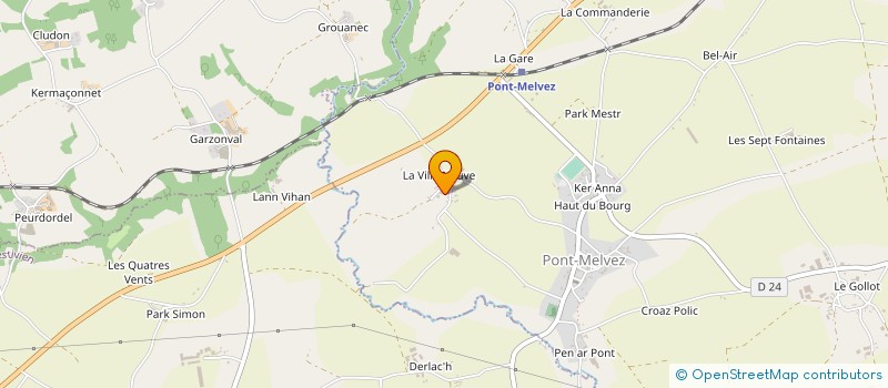 localisation de l'entreprise MONSIEUR FRANCOIS LE PIVERT  BOURBRIAC