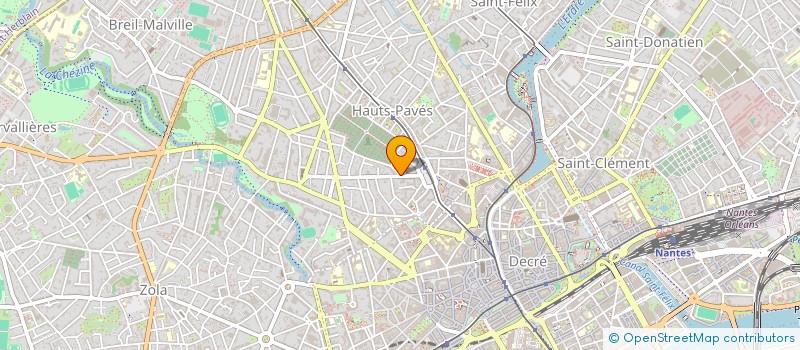 localisation de l'entreprise MONSIEUR FRANCOIS LE POTIER  NANTES