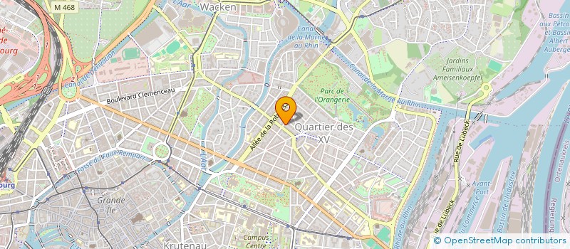 localisation de l'entreprise MONSIEUR FRANCOIS LE ROUX DE BRETAGNE à STRASBOURG