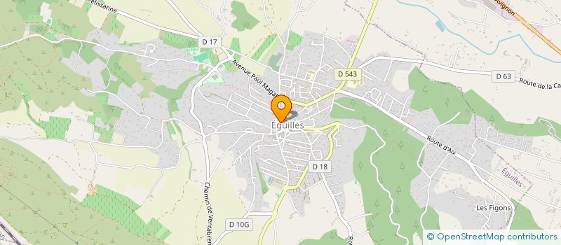 localisation de l'entreprise MONSIEUR FRANCOIS LE TIEC à EGUILLES