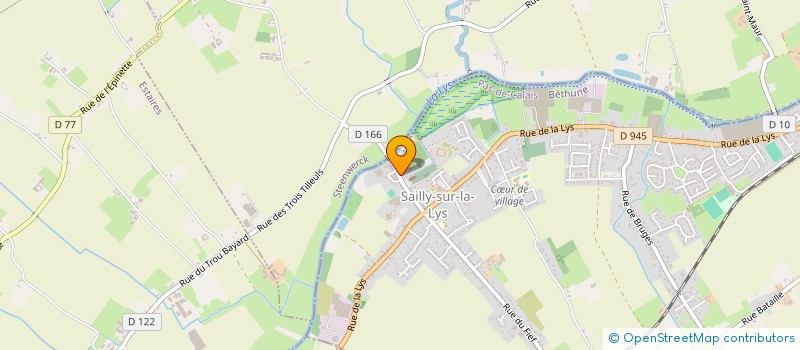 localisation de l'entreprise MONSIEUR FRANCOIS LEBLOND  SAILLY-SUR-LA-LYS