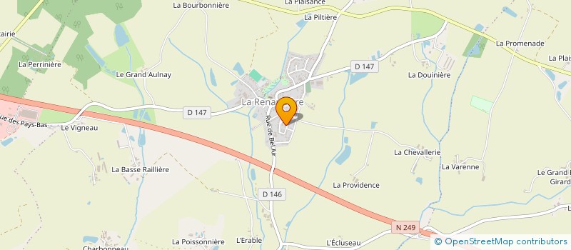 localisation de l'entreprise MONSIEUR FRANCOIS LEBOT à SEVREMOINE