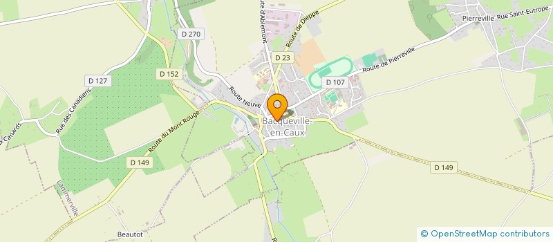 localisation de l'entreprise MONSIEUR FRANCOIS LEBOURG  BACQUEVILLE-EN-CAUX