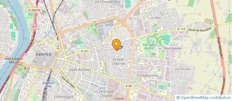 localisation de l'entreprise MONSIEUR FRANCOIS LEBREUIL à VALENCE