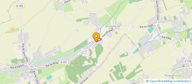 localisation de l'entreprise MONSIEUR FRANCOIS LECLERC  CERRE-LES-NOROY