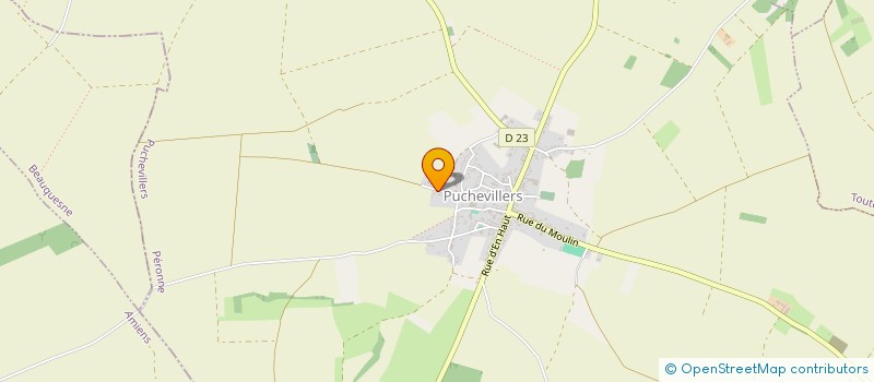localisation de l'entreprise MONSIEUR FRANCOIS LECLERC à PUCHEVILLERS