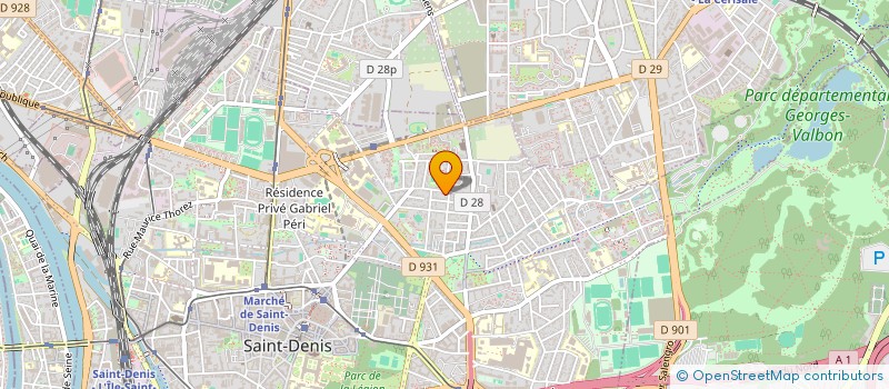 localisation de l'entreprise MONSIEUR FRANCOIS LECOMTE à SAINT-DENIS