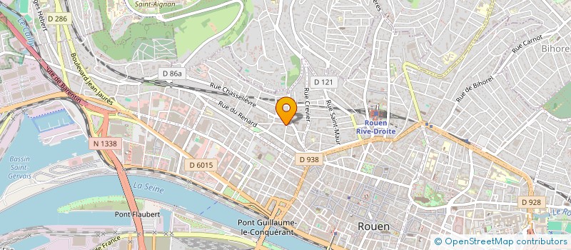 localisation de l'entreprise MONSIEUR FRANCOIS LECOMTE à ROUEN