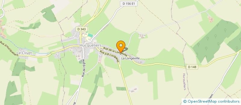 localisation de l'entreprise MONSIEUR FRANCOIS LEDUC  HUCQUELIERS