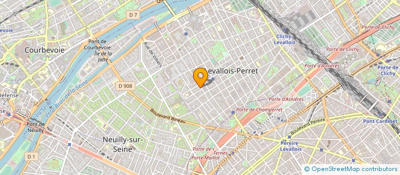 localisation de l'entreprise MONSIEUR FRANCOIS LEFEVRE à LEVALLOIS-PERRET