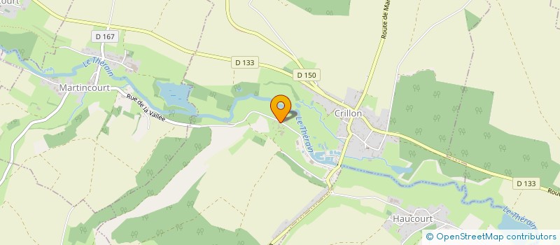 localisation de l'entreprise MONSIEUR FRANCOIS LEGAGNEUX  CRILLON