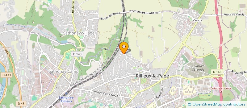 localisation de l'entreprise MONSIEUR FRANCOIS LEGAZ à RILLIEUX-LA-PAPE