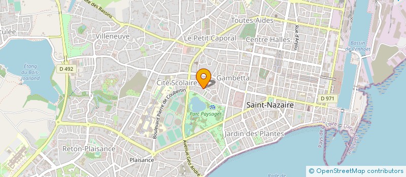 localisation de l'entreprise MONSIEUR FRANCOIS LEGRAET à SAINT-NAZAIRE