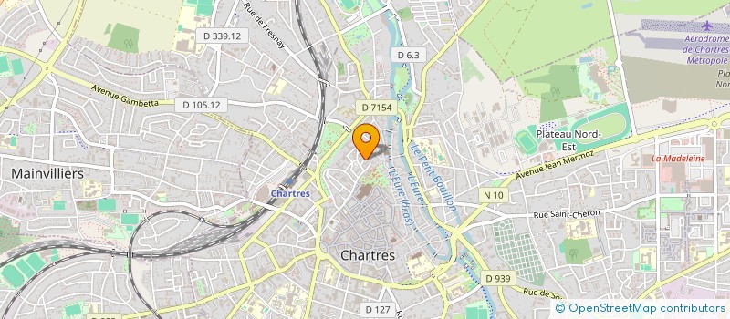 localisation de l'entreprise MONSIEUR FRANCOIS LEGRAND à CHARTRES