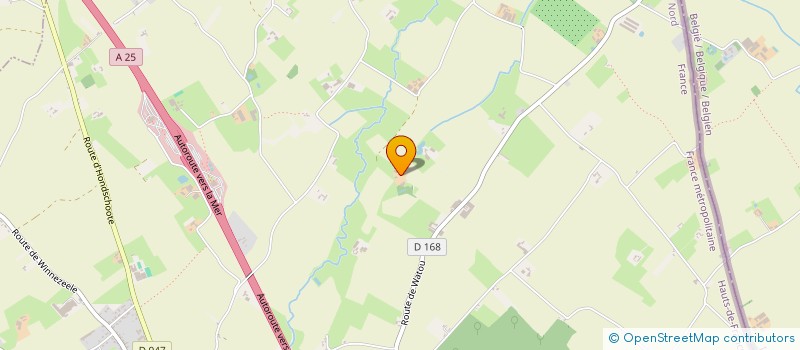 localisation de l'entreprise MONSIEUR FRANCOIS LEGRAND  STEENVOORDE