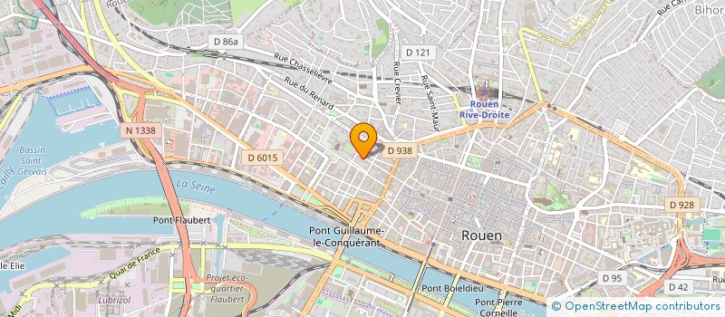 localisation de l'entreprise MONSIEUR FRANCOIS LEGRAND  ROUEN