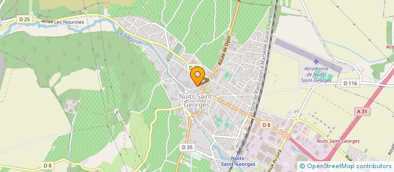 localisation de l'entreprise MONSIEUR FRANCOIS LEGROS à NUITS-SAINT-GEORGES