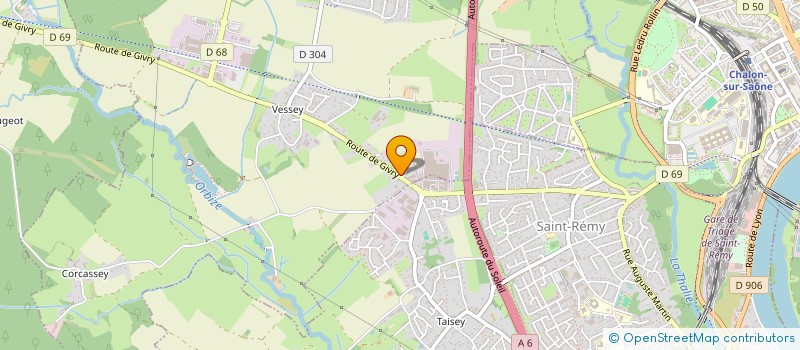 localisation de l'entreprise MONSIEUR FRANCOIS LEHANNEUR  CHATENOY-LE-ROYAL