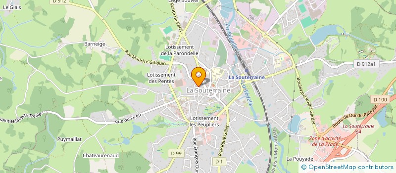 localisation de l'entreprise MONSIEUR FRANCOIS LEHOUX à LA SOUTERRAINE