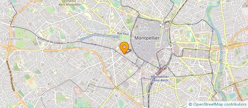 localisation de l'entreprise MONSIEUR FRANCOIS LEJEUNE à MONTPELLIER
