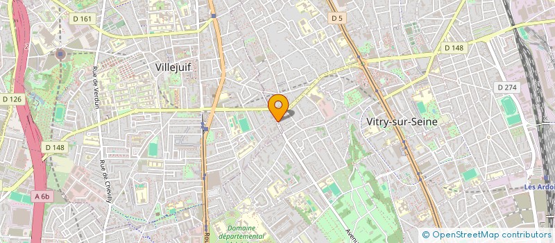 localisation de l'entreprise MONSIEUR FRANCOIS LELLOUCHE à VITRY-SUR-SEINE